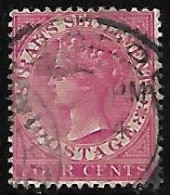 STRAITS SETTLEMENTS..1882..Michel # 31 B...used. - Straits Settlements