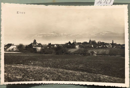 Etoy (district De Morges) Et Vue Sur Les Montagnes De Savoie (16'168) - Étoy