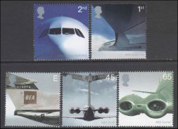 2002 50th Anniv Of Passenger Jet Aviation, Unmounted Mint. - Unused Stamps