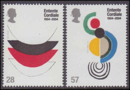 2004 Centenary Of The Entente Cordiale. Contemporary Paintings, Unmounted Mint. - Unused Stamps