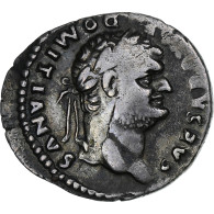 Domitien, Denier, 76-77, Rome, Argent, TTB, RIC:921 - La Dinastia Flavia (69 / 96)