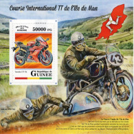 Guinée 2018 - Course International TTde L'ile De Man -  BMW R66 - Yamaha YZF-R6 - 1v Sheet Neuf/Mint/MNH - Motos