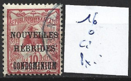 NOUVELLES-HEBRIDES 16 Oblitéré Côte 3 € - Used Stamps
