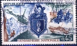 1622 GENDARMERIE NATIONALE OBLITERE ANNEE 1970 - Used Stamps