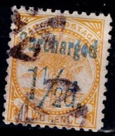 SAMOA 1886 PALMEN WITH OVERPRINT MI No 19, USED VF!! - Samoa