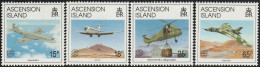 THEMATIC AIRCRAFT:  HAWKER SIDDELEY NIMROD, VICKERS VC10, HELICOPTER, AVRO VULCAN B2    -  ASCENSION - Aerei