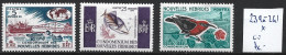 NOUVELLES-HEBRIDES 239 à 41 * Côte 7.50 € - Unused Stamps