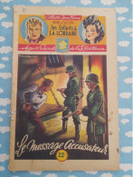 WWII Les Enfants De La Lorraine Agents Secrets Résistance Le Message Accusateur D'Alzon Brantonne1946 - Avventura