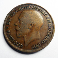 GREAT  BRITAIN - 1 PENNY - 1919 - Andere & Zonder Classificatie