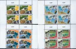 Luxembourg - Luxemburg - Bloc à 4   2007    Centenaire Differdange , Dudelange , Ettelbruck , Rumelange   MNH** - Blocks & Sheetlets & Panes