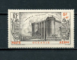 OCEANIE POSTE AERIENNE 2 REVOLUTION LUXE NEUF SANS CHARNIERE - Airmail