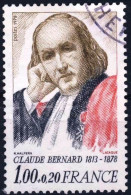 1990A CLAUDE BERNARD OBLITERE ANNEE 1978 - Used Stamps