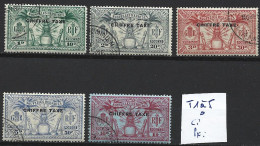 NOUVELLES-HEBRIDES TAXE 1 à 5 Oblitérés Côte 37.50 € - Postage Due