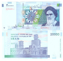 IRAN 20000 RIALS 2021 P-153e  UNC - Iran