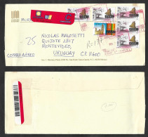 SE)2001 MEXICO, 5 STAMPS FROM CAMPUZANO, GUANAJUATO & CATEDRAL, COAHUILA, CERTIFIED COVER, CIRCULATED FROM MEXICO D. F. - Mexico