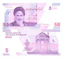 IRAN 5 TOMANI / 50000 RIALS 2021 P-W162(2)  UNC - Irán