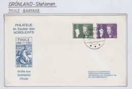 Greenland Station Thule / Qaanaaq 1 Cover (GB189) - Forschungsstationen & Arctic Driftstationen