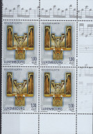 Luxembourg - Luxemburg - Bloc à 4   2007   Orgel  Westenfelder  St. Joseph Kirche , Esch / Alzette  MNH** - Blocks & Sheetlets & Panes