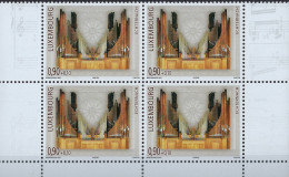 Luxembourg - Luxemburg - Bloc à 4   2007   Orgel  Klais , Basilique  Echternach  MNH** - Blocks & Kleinbögen