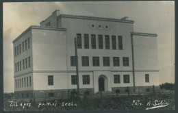 ZILUPE School Vintage Postcard LATVIA - Lettonie