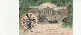 BRANDENBURGER THOR - Carte Embossée - Brandenburger Tor