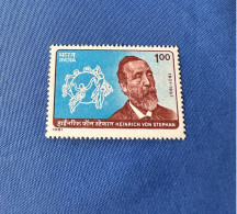 India 1981 Michel 865 Heinrich Von Stephan MNH - Unused Stamps