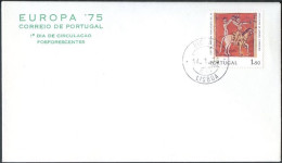 Portugal FDC 1975 Y&T N°1261a - Michel N°1281y - 1,50e EUROPA - 1bdpg - FDC