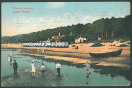 RIGAS JURMALA Vintage Postcard Rigaer Strand Riga Latvia - Lettonie