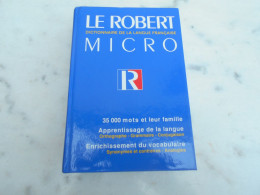 Dictionnaire Le Robert Micro 1998. - Dictionnaires