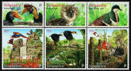 Singapore - 2023 - Bird Paradise - Mint Stamp Set - Singapur (1959-...)