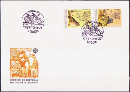 Portugal FDC1 1976 Y&T N°1291 à 1292 - Michel N°1311 à 1312 - EUROPA - FDC