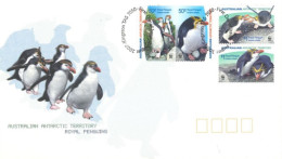 AUSTRALIA  : 2007, FDC STAMPS OF AUSTRALIAN ANTARCTIC TERRITORY, ROYAL PENGUINS. - Covers & Documents