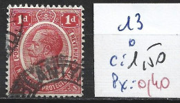 NYASSALAND 13 Oblitéré Côte 1.50 € - Nyasaland (1907-1953)