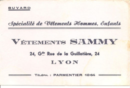 Vieux Papiers > Buvards,Vetements Sammy à Lyon - V