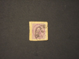 ITALIA REGNO - 1889 RE 60 C., Su Frammento - TIMBRATO/USED - Usati