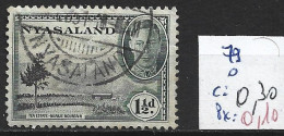 NYASSALAND 79 Oblitéré Côte 0.30 € - Nyassaland (1907-1953)