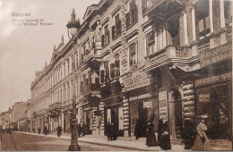 1910 Belgrade With Shops And Ladies RP I- VF Ppc  395 - Serbie