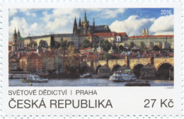 ** 901 Czech Republic Prague Castle With Charles Bridge 2016 - Ungebraucht