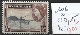 NYASSALAND 106 * Côte 0.15 € - Nyasaland (1907-1953)