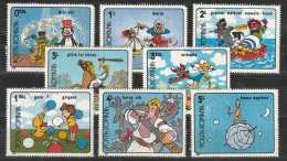 1989 - Dessins Animes Roumains Mi No 4559/4566  MNH - Neufs