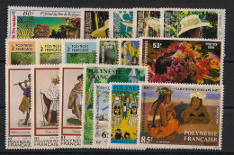 POLYNESIE - Année Complète 1984 - Du N°YT. 209 Au N°226 - Neuf Luxe ** / MNH / Postfrisch - Años Completos