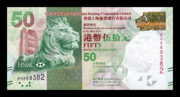 Hong Kong 50 Dollars HSBC 2010 Pick 213a Sc Unc - Hongkong