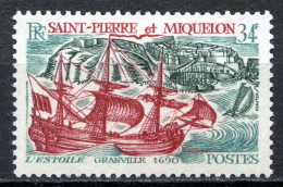 Réf 085 > SAINT PIERRE Et MIQUELON < N° 395 * < Neuf Ch -- MH * --- > Bateaux à Voiles - Voilier - Unused Stamps