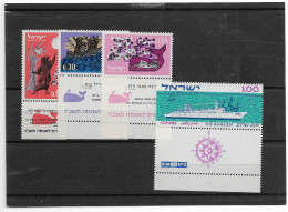 TIMBRE  ZEGEL STAMP  ISRAEL LE LOT 238-40 246  XX - Autres & Non Classés