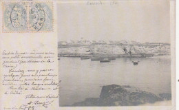 56 KERROCH  "Le Port Et Les Grottes".  PHOTO  CPA De 1905.     TB  PLAN      Voir Description - Ploemeur