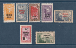 Madagascar - YT N° 246 à 254 ** Manque N° 252 - Neuf Sans Charnière - 1942 - Unused Stamps