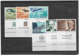 TIMBRE  ZEGEL STAMP  ISRAEL LE LOT334-37 346-47  XX - Autres & Non Classés