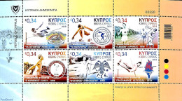 Cyprus 2019 Athletics Association 6v M/s, Mint NH, Sport - Athletics - Sport (other And Mixed) - Ungebraucht