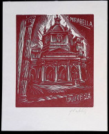 EX LIBRIS GIAN LUIGI UBOLDI Per GIUSEPPE MIRABELLA L24-F01 - Ex-libris