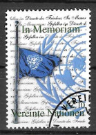 ONU, Nations-Unies, Vienne, Série Courante "In Memoriam" 2003, Yv. 409 Oblitéré - Usados